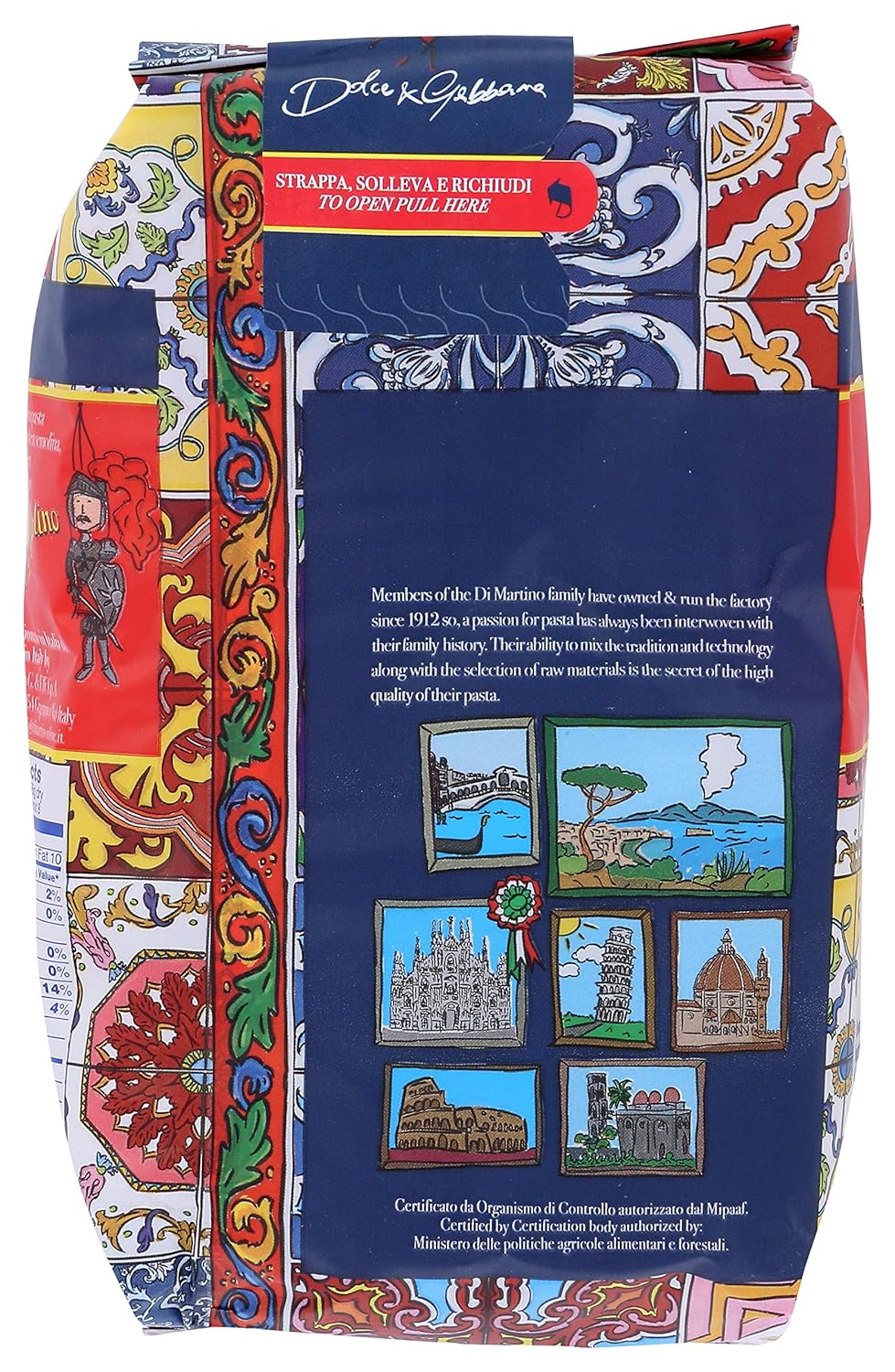 di Martino Pasta, Penne Rigate (Pack 6)