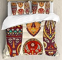 Vista 189 de Ambesonne Juego de funda de edredón de pesca, lubina de boca grande atrapando un bocado en espray de agua, imagen salvaje, juego de cama decorativo