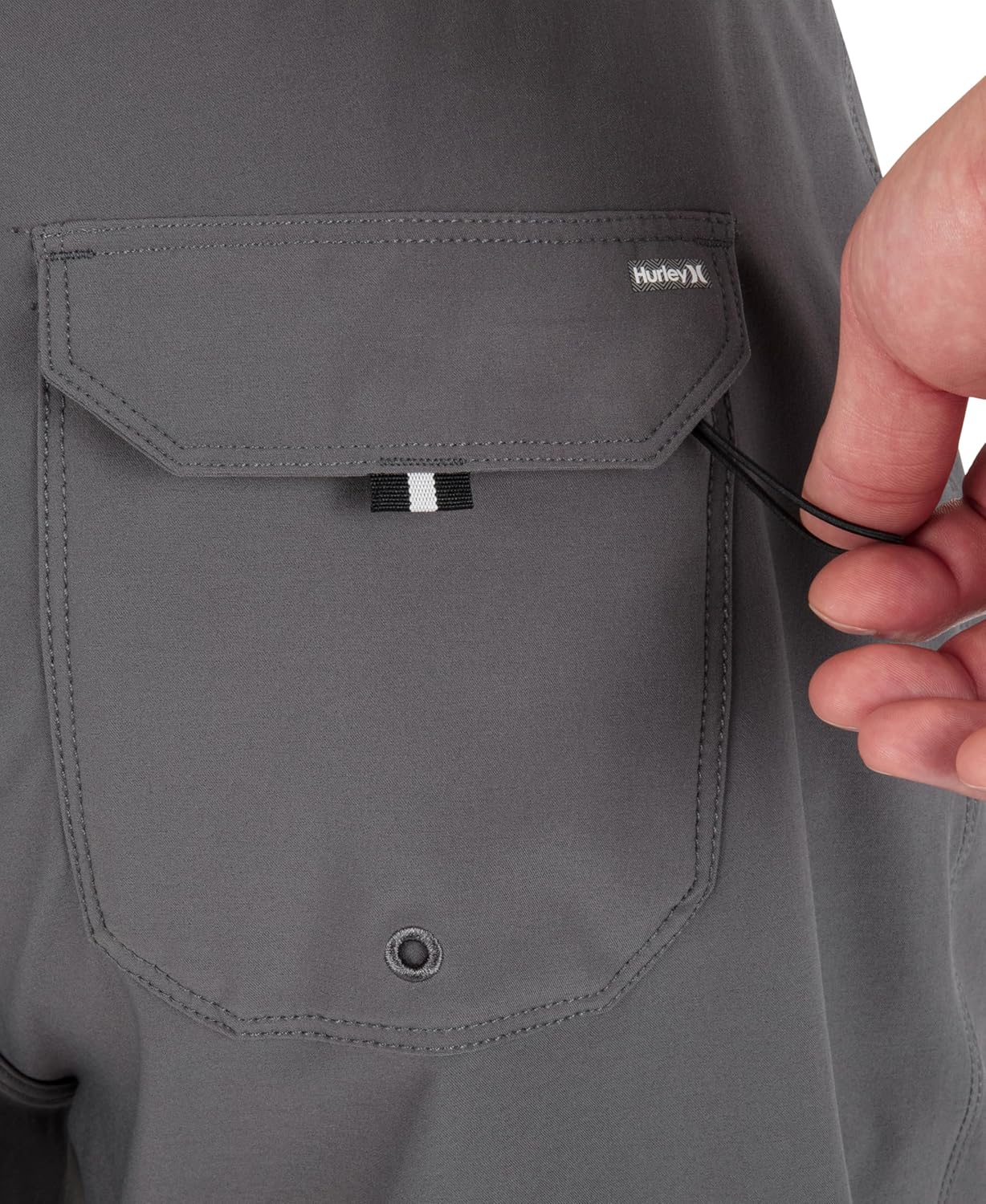 Hurley Mens Phantom 4-Way Stretch 7" Inseam Boardshort, 18" Outseam, Quick Dry Swim Trunks - Image 7