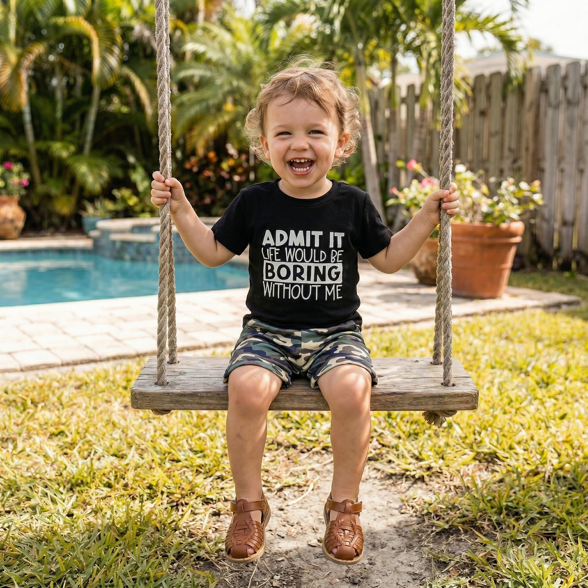 Conjunto de ropa de verano para niños pequeños, 1T, 2T, 3T, 4T, 5T, estampado de letras, camisetas de manga corta, pantalones cortos de camuflaje