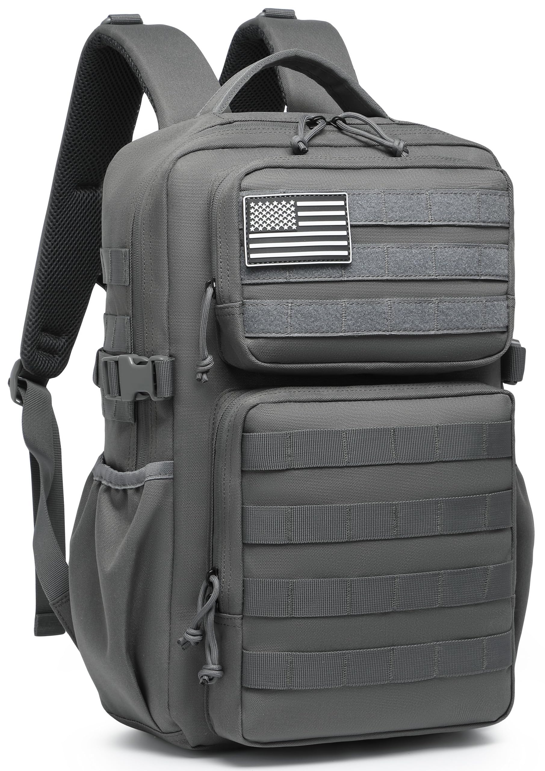 Wotony Tactical Backpacks Military Backpack for Men Durable Versatile Tactical Gear for Any Adventure Perfect (grey, 25L)