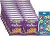 Annie's Organic Cheddar Bunnies Crackers, 0.75 oz Pack of 20 with By The Cup Stickers