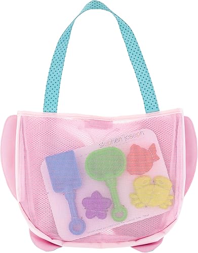 Miniatura 3 de Stephen Joseph, Bolsa de playa con juguetes de arena, juguetes de playa para niños pequeños y bebés, juego de playa apto para viajes, juego de playa