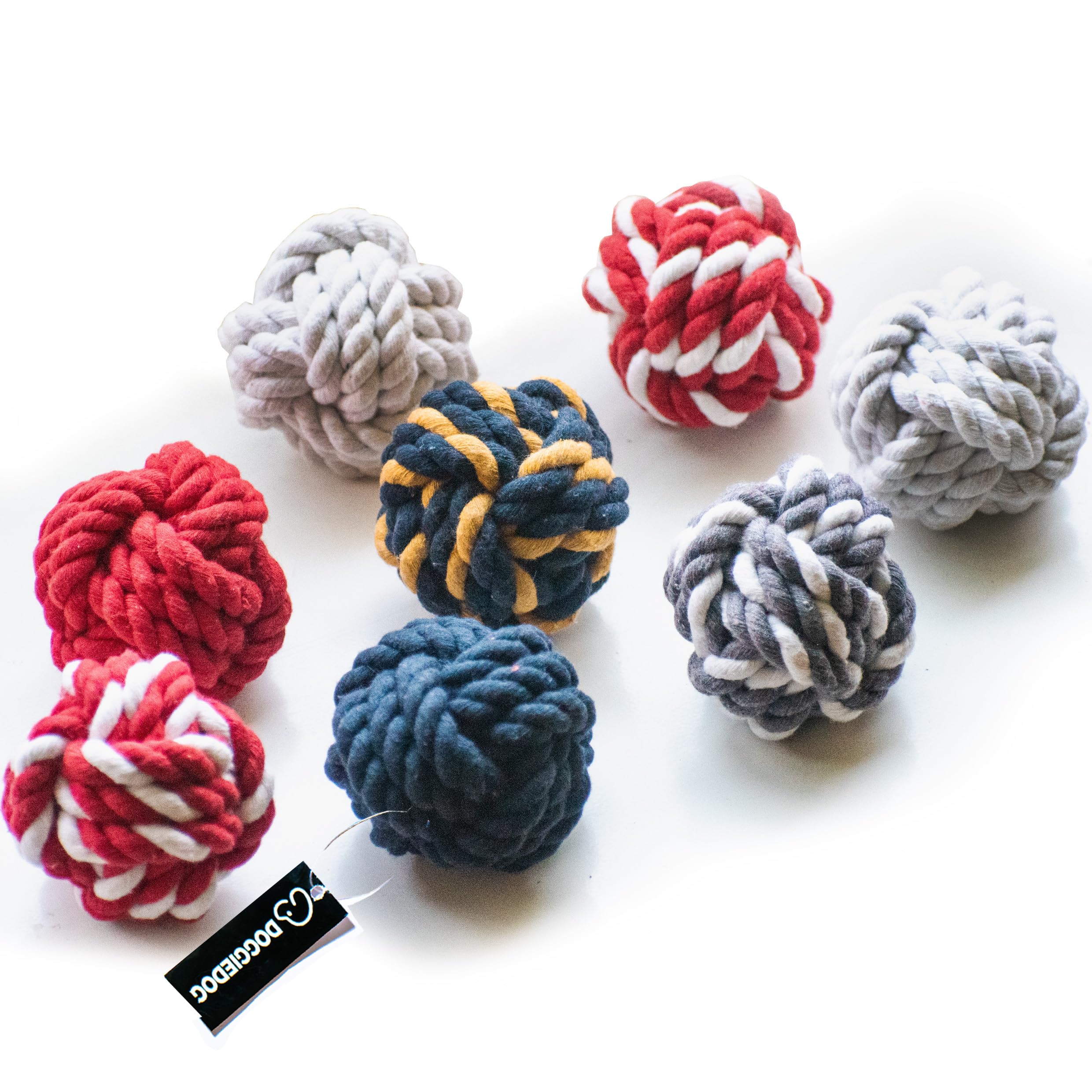 DOGGIE DOG Attractive Dog Toys for Large Dogs & Accessories for Puppies, Pets, Puppy, Medium & Adults, chew Rope Small pups for Playing & Chewing for Labrador Combo Dog Ball (8 in 1 Combo) (B0CCZHYS9B) Amazon Price History, Amazon Price Tracker