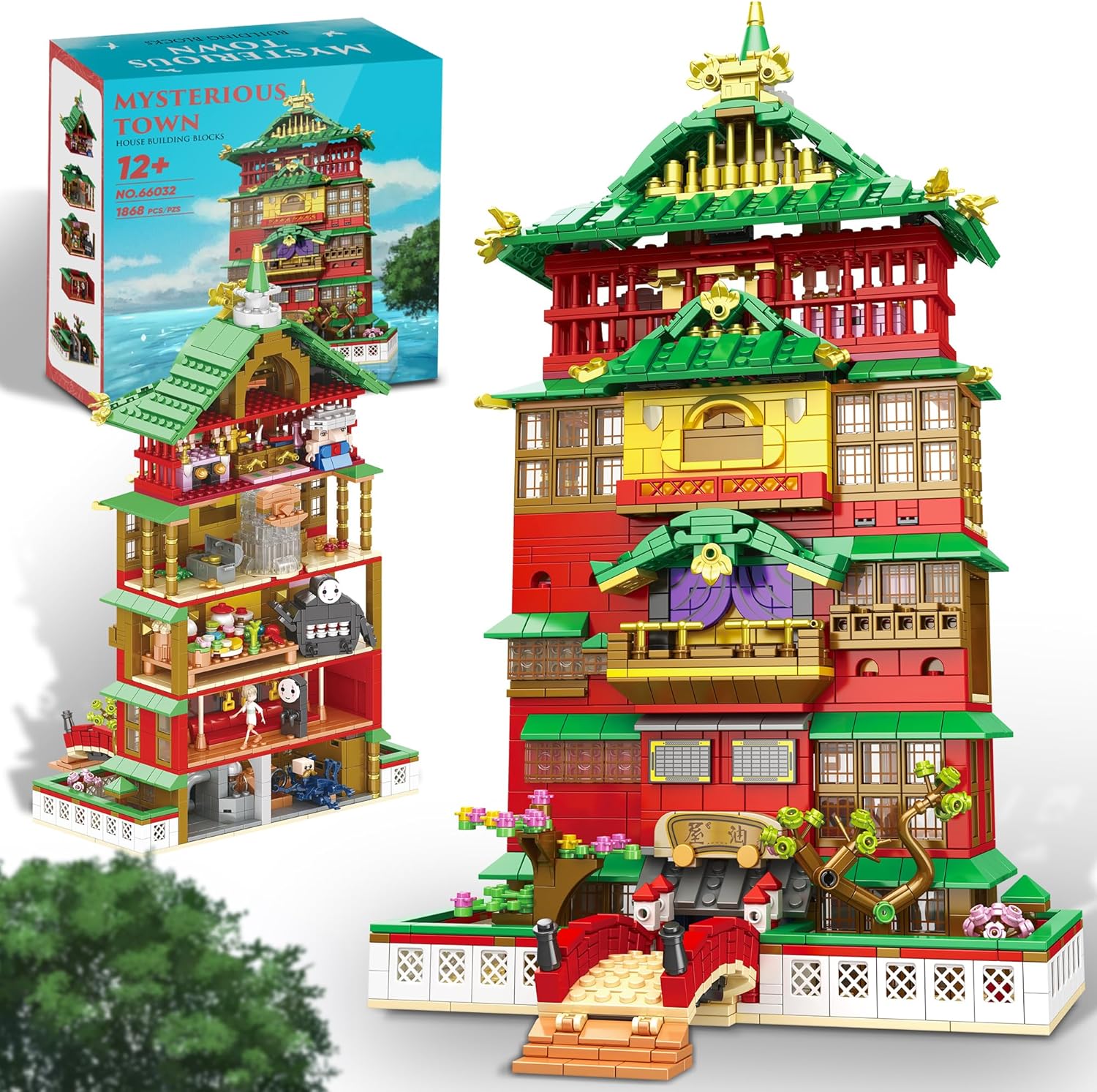 Tylzorix Spirited Away Building Block Sets Compatible with Lego
