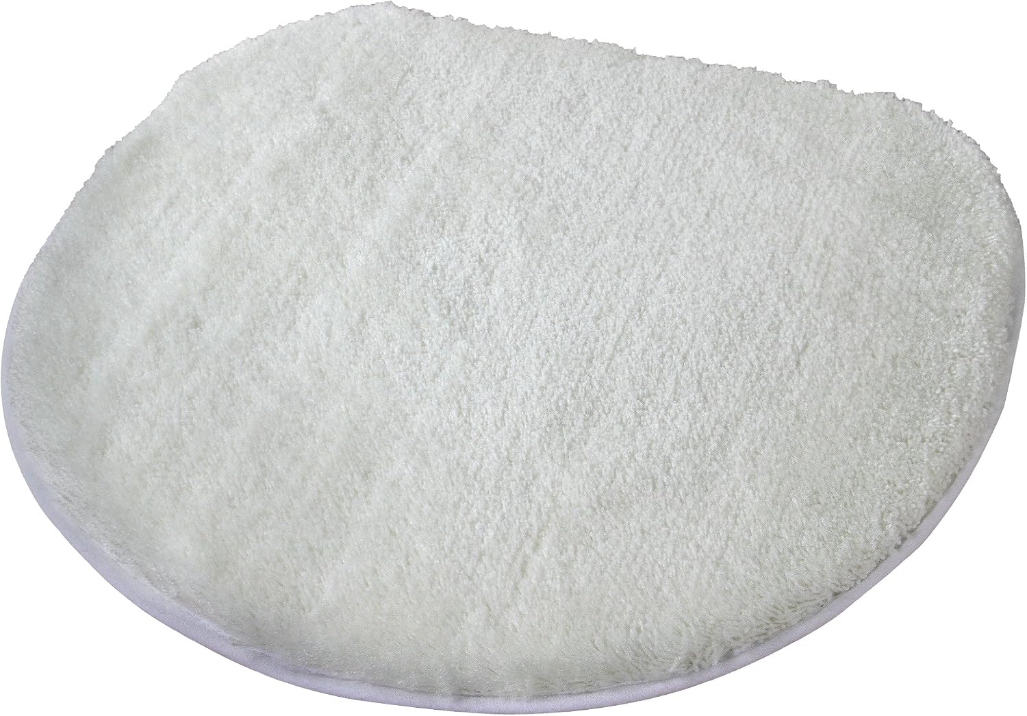 Kleine Wolke Elongated Lid Rug Cover with a Draw String Fit lids 17 to 18.5 in Long - Toilet Seat Covers - (W) 18.5in X (L) 19.7in (Azure Blue)