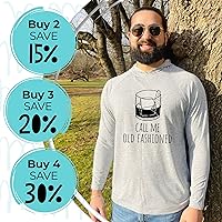 Vista 4 de Long Sleeve Unisex/Men's T-Shirt Hoodie, Unisex Graphic T-Shirt Hoodie, Shirts with Sayings