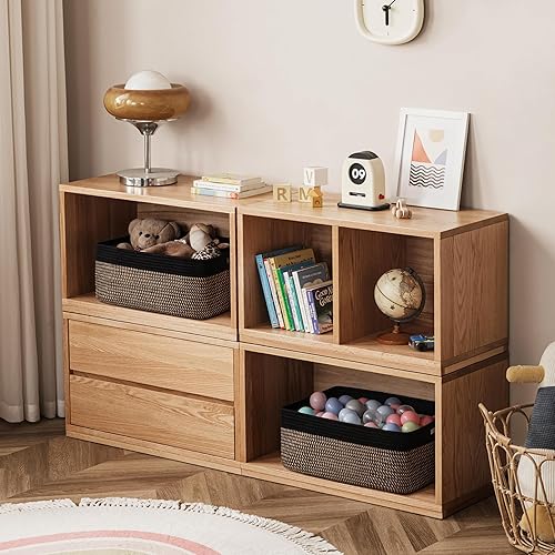 Miniatura 104 de UBBCARE Paquete de 2 canastas pequeñas, canastas de almacenamiento tejidas para organización, canasta de regalo pequeña, canasta de juguetes