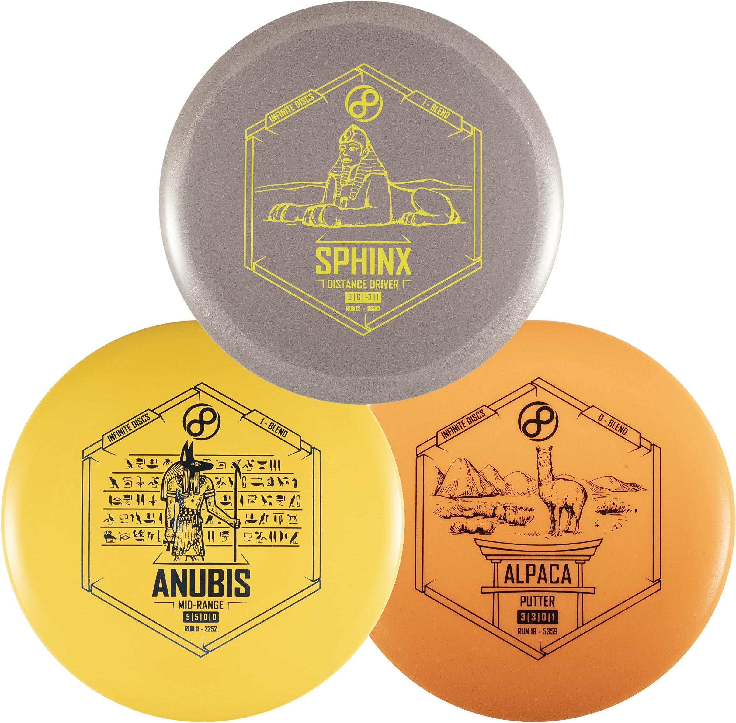 Infinite Discs Disc Golf Beginner Starter Set