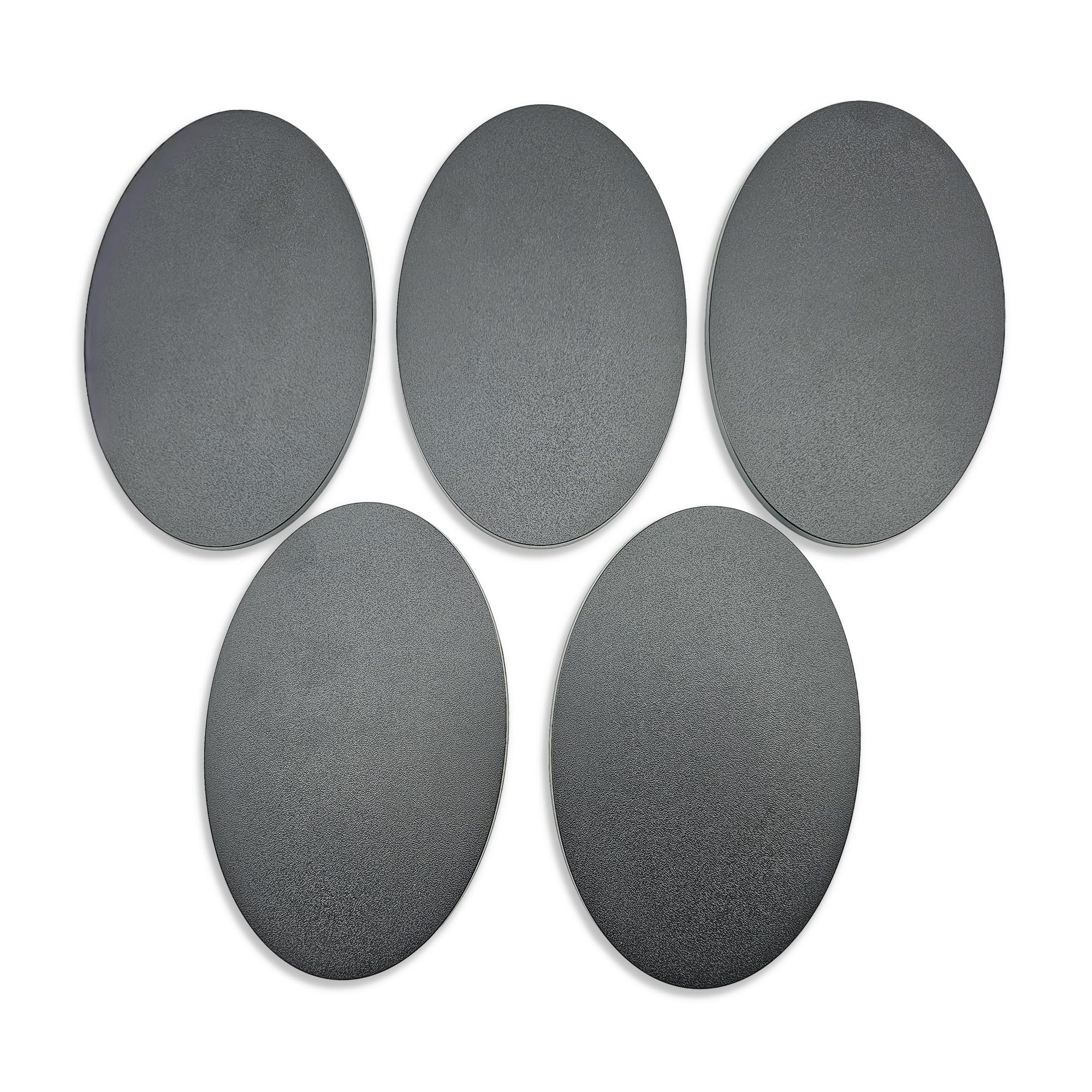 HOBBY HEAVEN By Hobbyists. For Hobbyists. 170x105mm Plastic Oval Wargaming Bases (5 pcs) — image 1