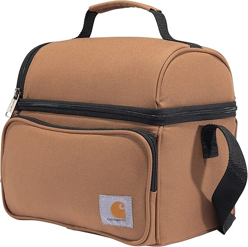 Miniatura 6 de Carhartt Mochila térmica aislada con dos compartimentos para 24 latas, mochila con base enfriadora totalmente aislada
