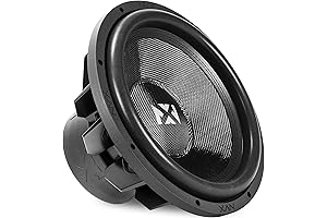 NVX VCW152 V3 15 inch 1500 Watts RMS Car Subwoofer