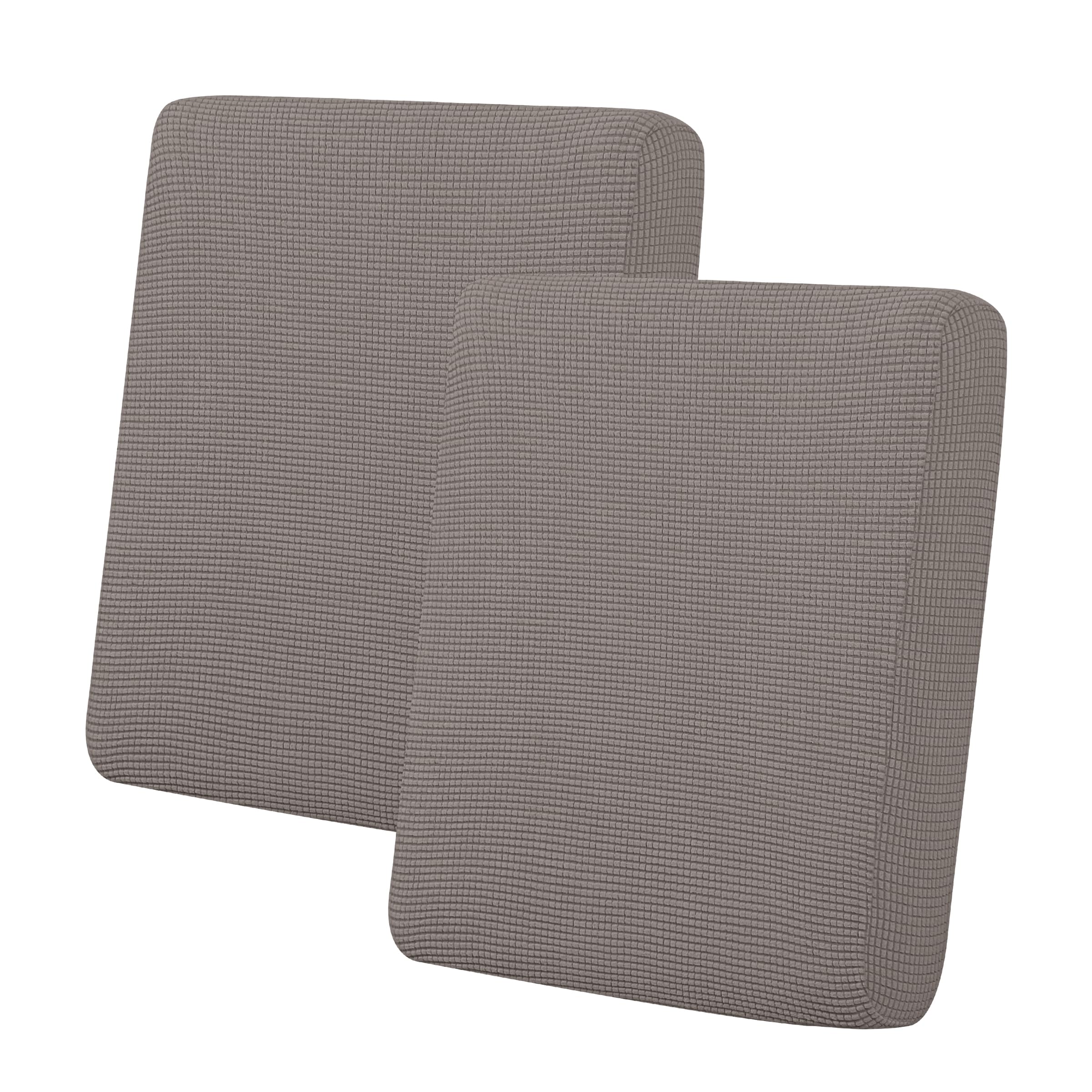Easy-Going Stretch 2 Pieces Loveseat Couch Cushion Cover for 2 Seat