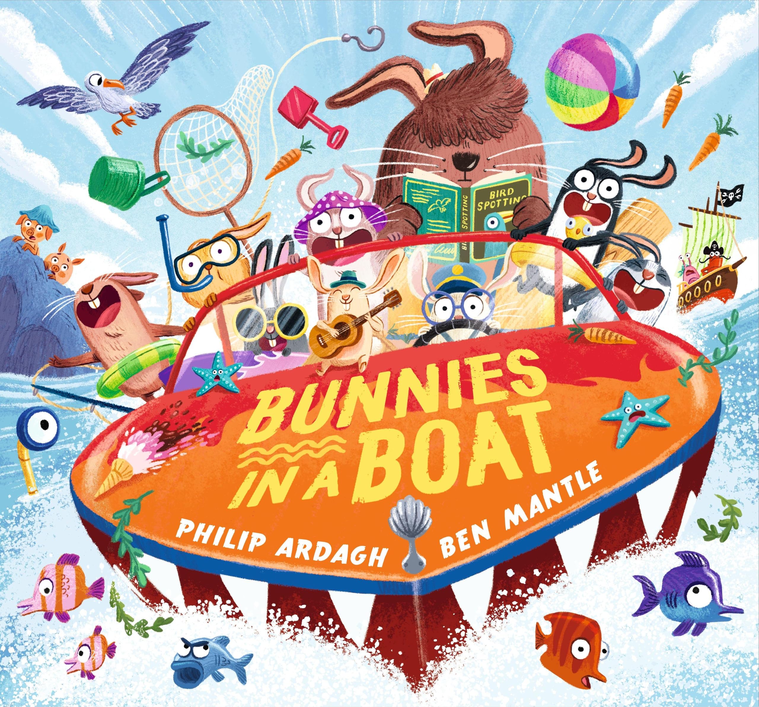 Bunnies in a Boat by Philip Ardagh, Ben Mantle - 9781529531046