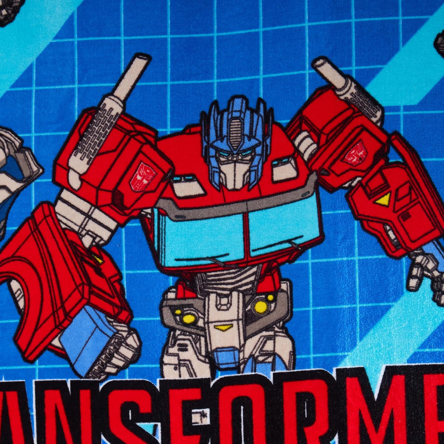 Transformers Boys Hooded Towel Kids Poncho 100% Cotton Beachtowel Bumblebee Bath Towel Dres Up Swimming Wrap
