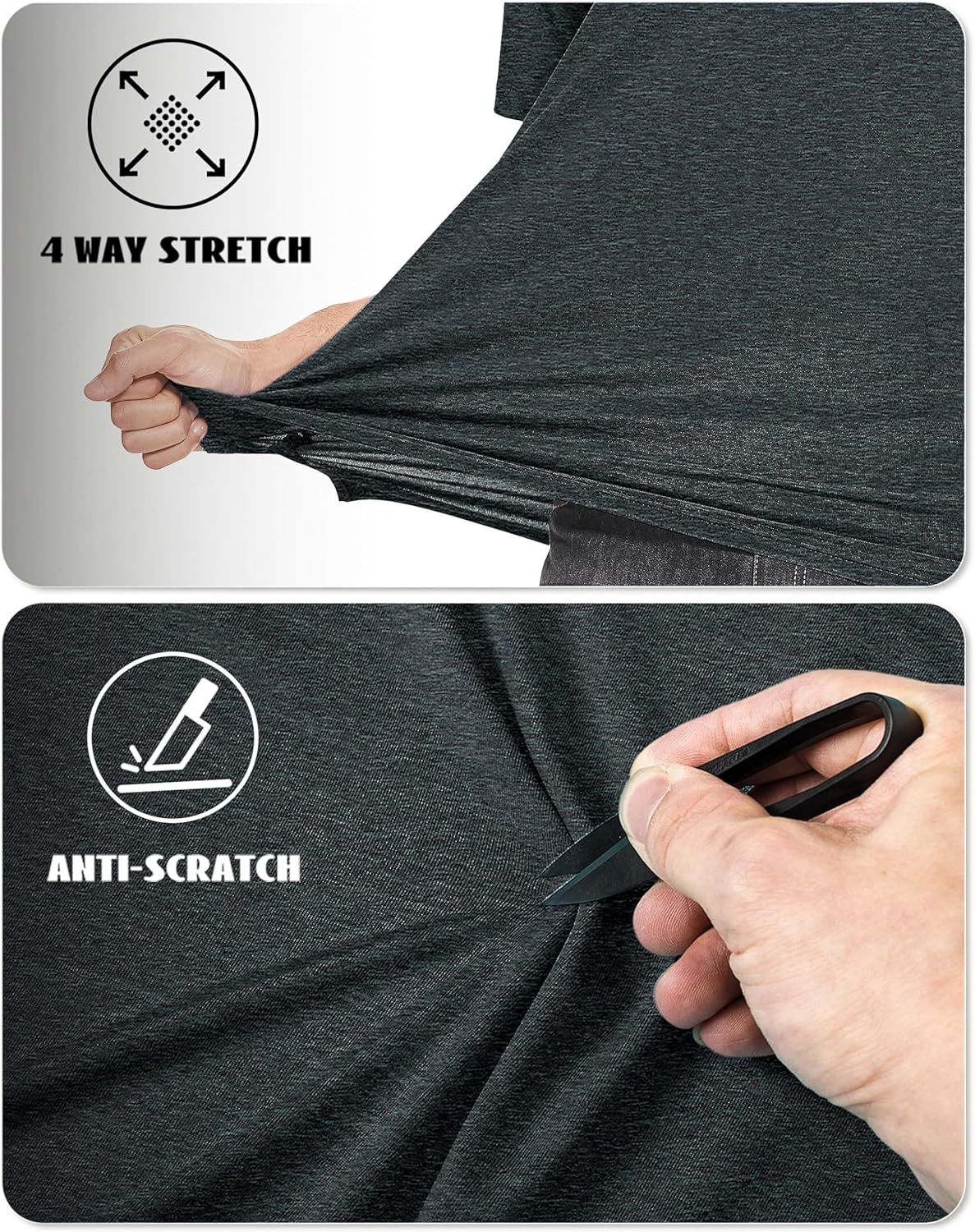 MAGCOMSEN Men's Short Sleeve Polo Golf Shirts 3-Button Moisture Wicking Athletic T-Shirts Casual Collared Shirt - Image 5