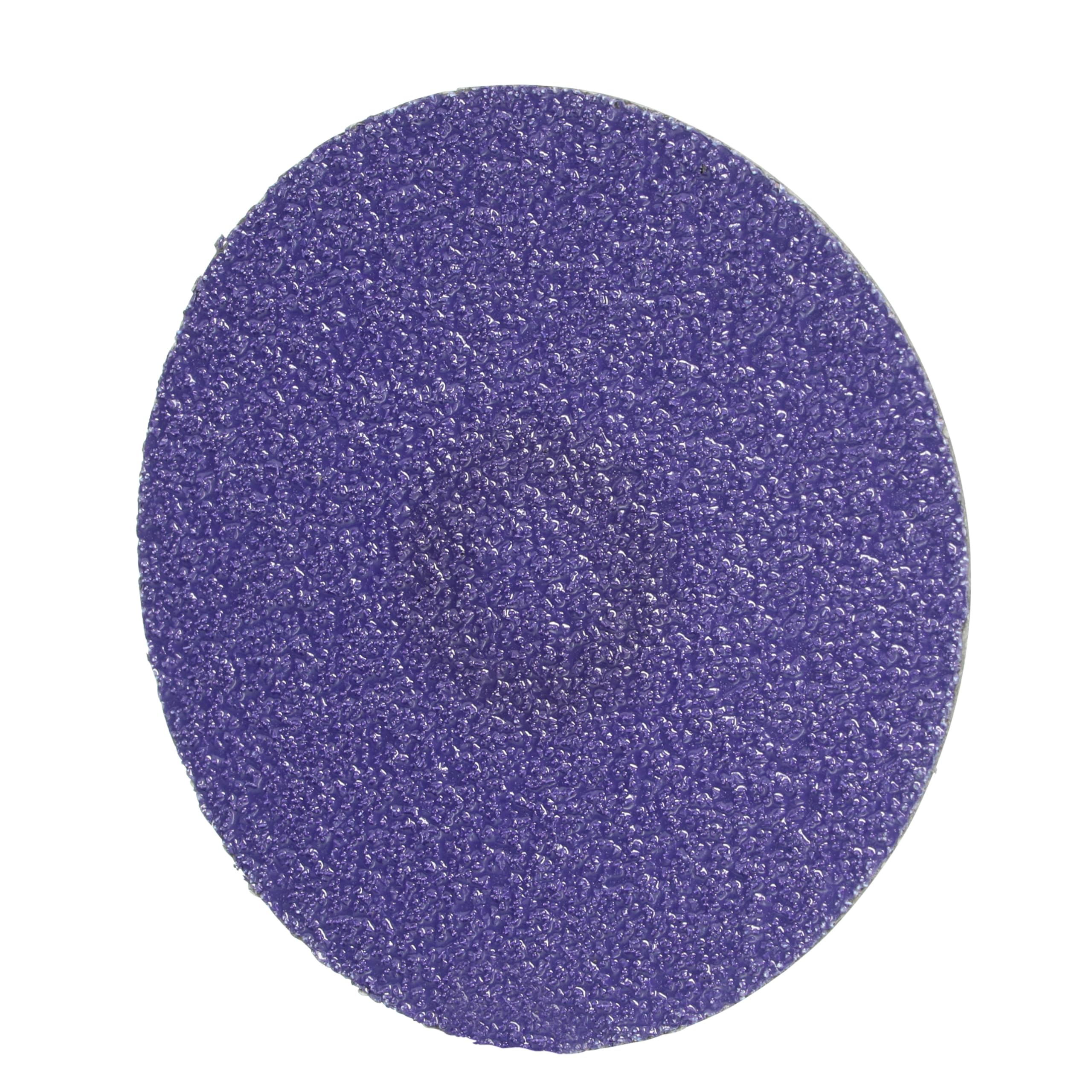 3M Cubitron 3 Roloc Fibre Disc 1182C, 60+, TR, Purple, 51 mm, 50/Carton - Image 2