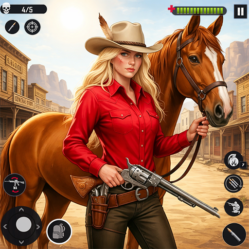 Western-Cowboy-Reit-Wildtier-Simulator – Westland-Survival-Shooter