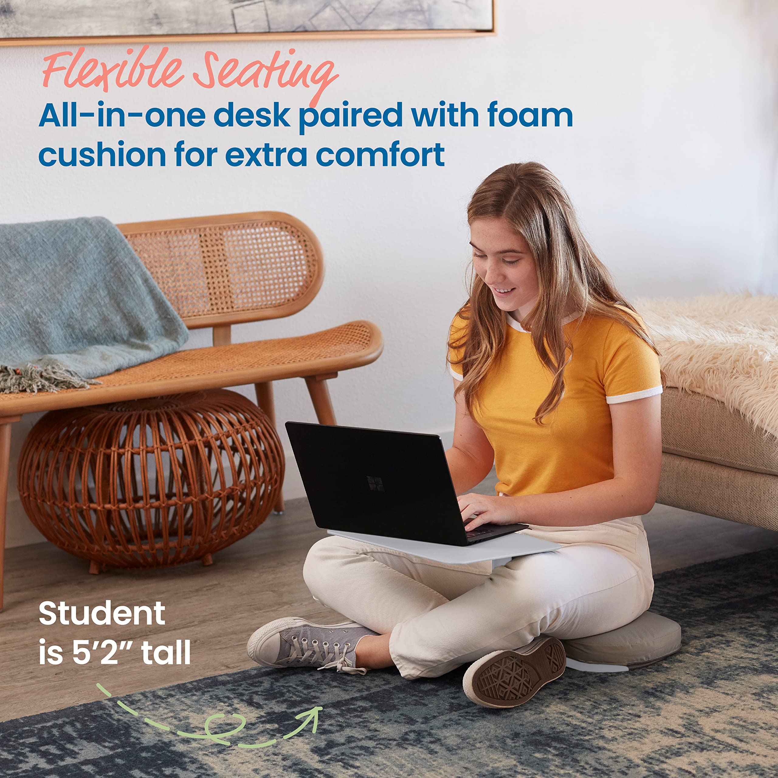 Amazon.co.jp: ECR4Kids The Surf ポータブル ラップデスク&サーフ