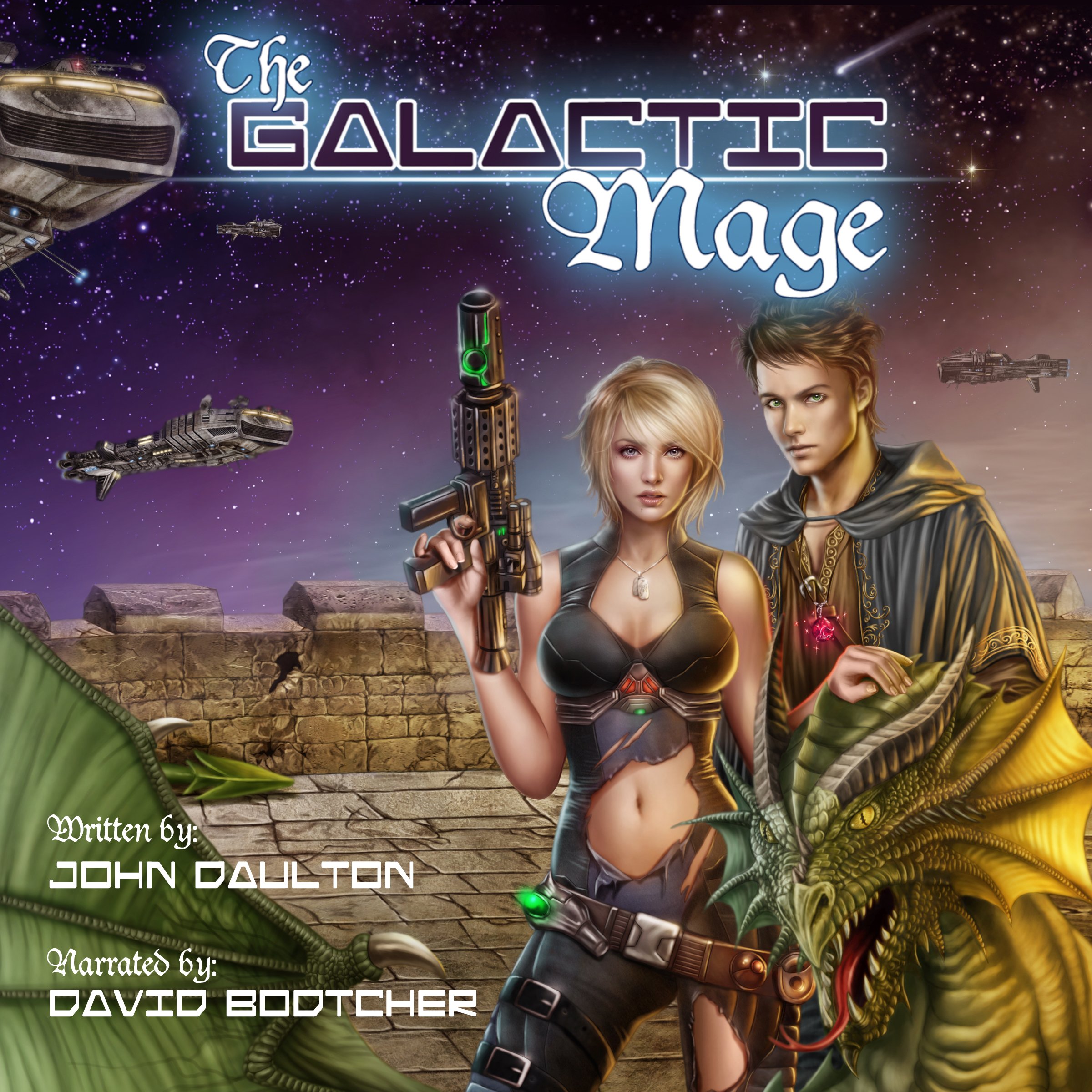 Cover art for The Galactic Mage (Volume 1)