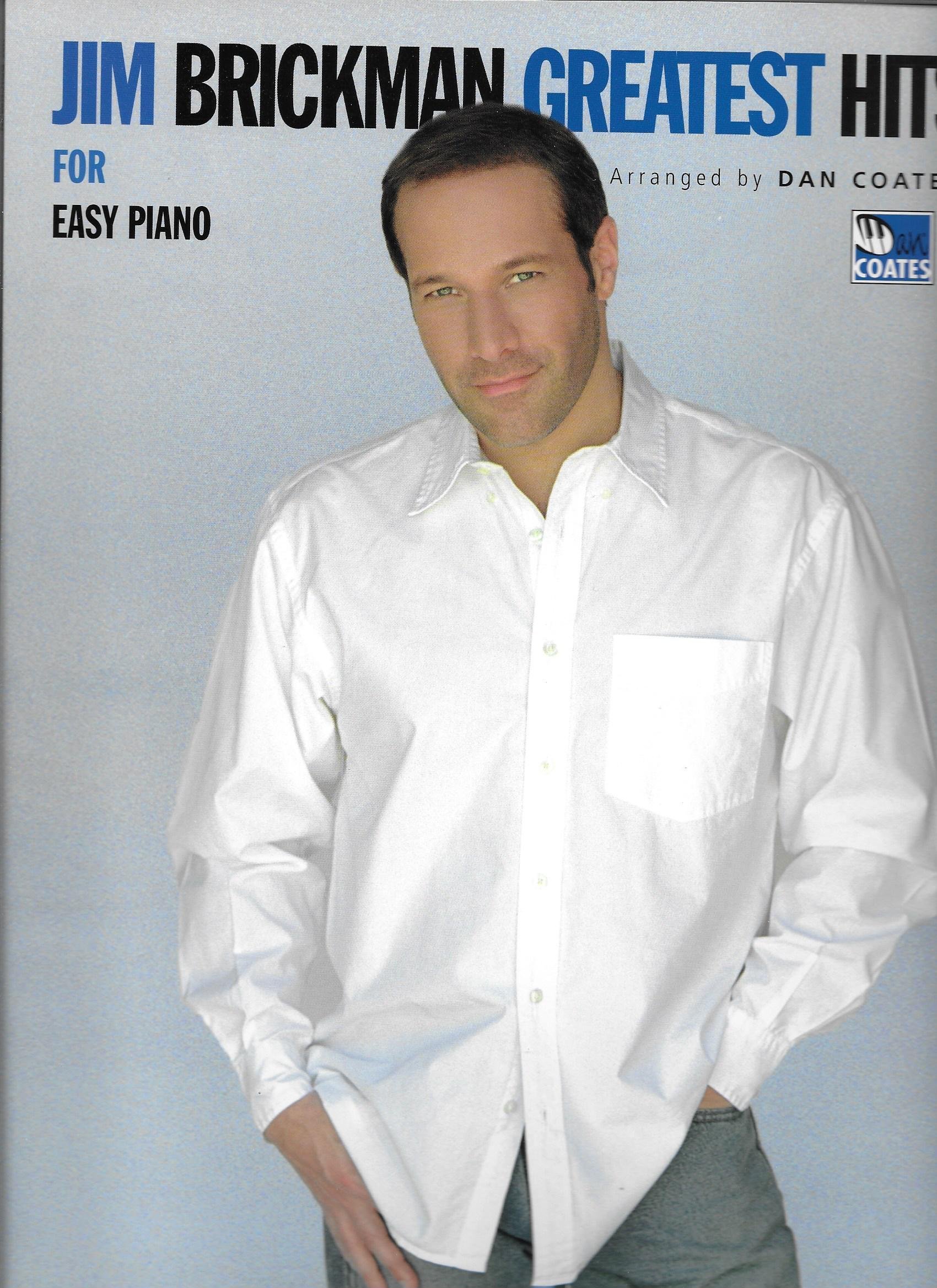 Jim Brickman Greatest Hits for Easy Piano pour animer vos soirées musicales en famille