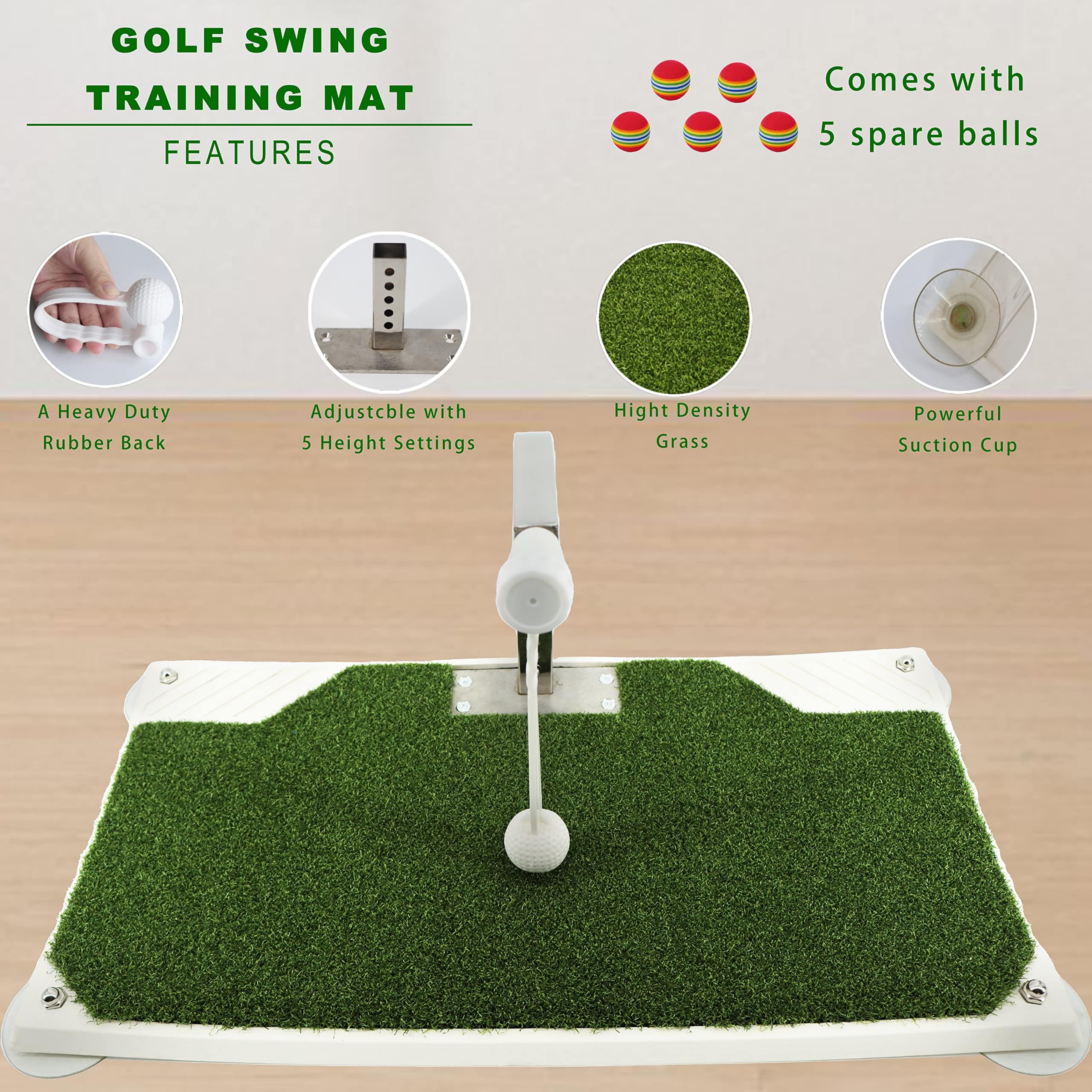 Profi Golf Schwungtrainer zur Verbesserung der Schwungtechnik - Effektive Golf Trainingshilfen für Anfänger & Profis, Hochwertiges Golf Equipment, Ideale Golf Geschenke
