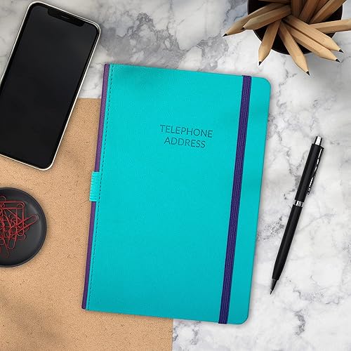 Miniatura 6 de Skyline Libreta de direcciones - Agenda de contactos telefónica con registro de contraseñas y calendario de fechas importantes - Libro de números de