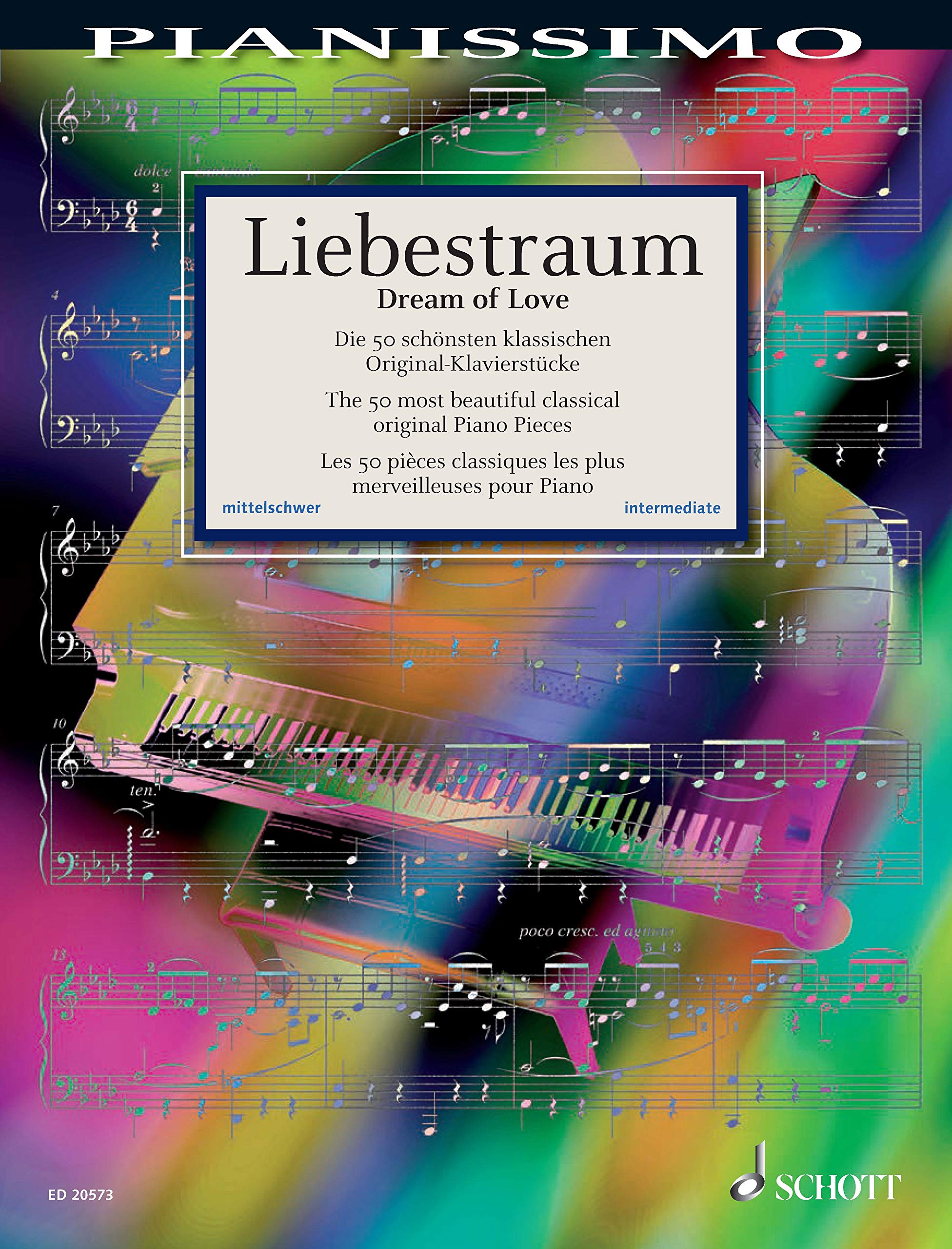 Liebestraum partition piano classique niveau intermédiaire Pianissimo