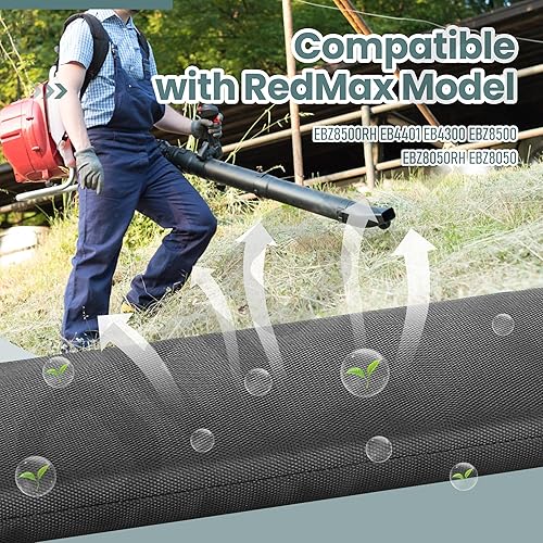 Miniatura 4 de Ohoho Paquete de 2 correas de hombro 511758401 para soplador de hojas para RedMax EBZ8500RH EB4401 EB4300 EBZ8500 EBZ8050RH EBZ8001RH EBZ8001