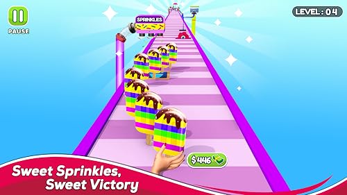 Rainbow Popsicle Stack Run: Ice Cream Rush – vue 9