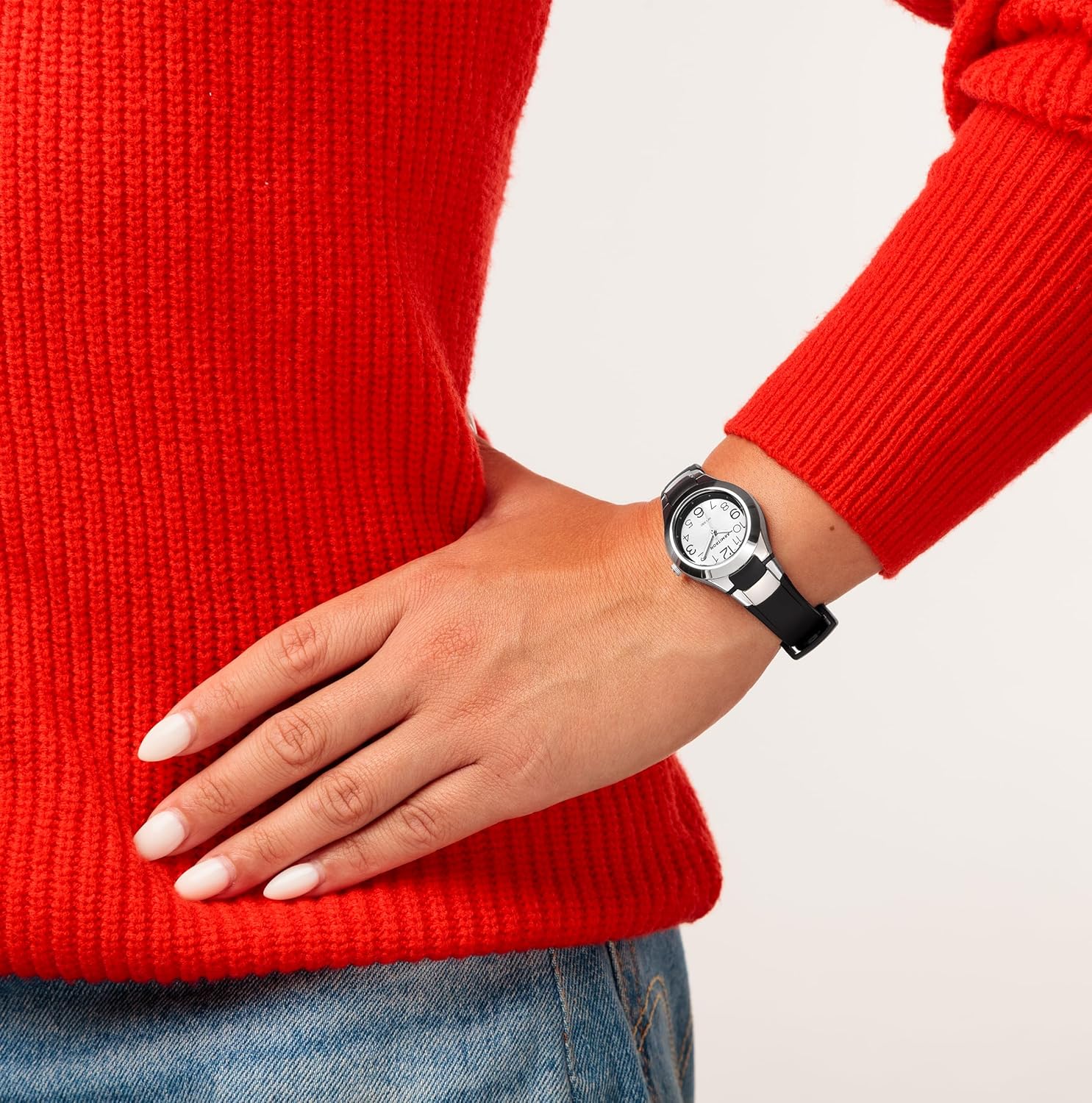 Armitron Sport Women's Easy to Read Resin Strap Watch - Image 4