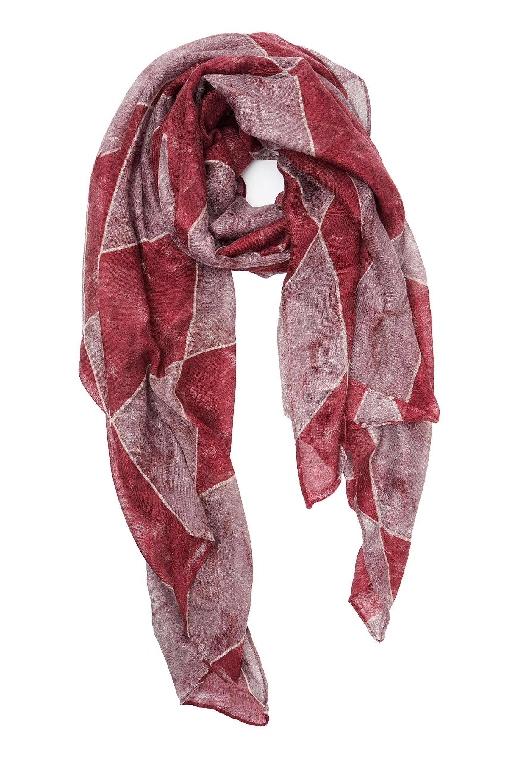 YOUR SMILE Ladies/Women's Lightweight Floral Print/Solid Color mixture Shawl Scarf For Spring Summer season (111)