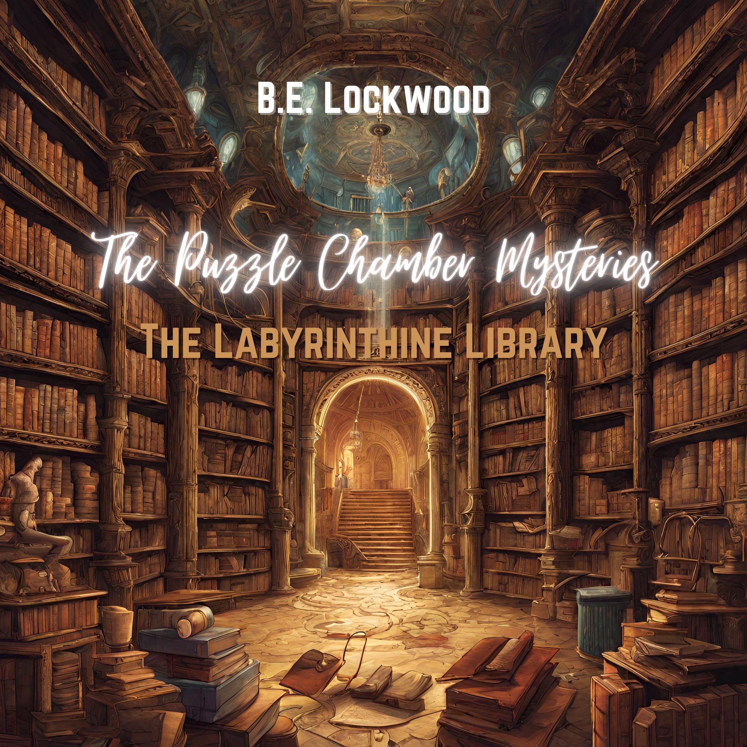 Cover art for The Puzzle Chamber Mysteries: The Labyrinthine Library (The Puzzle Chambers Mysteries)