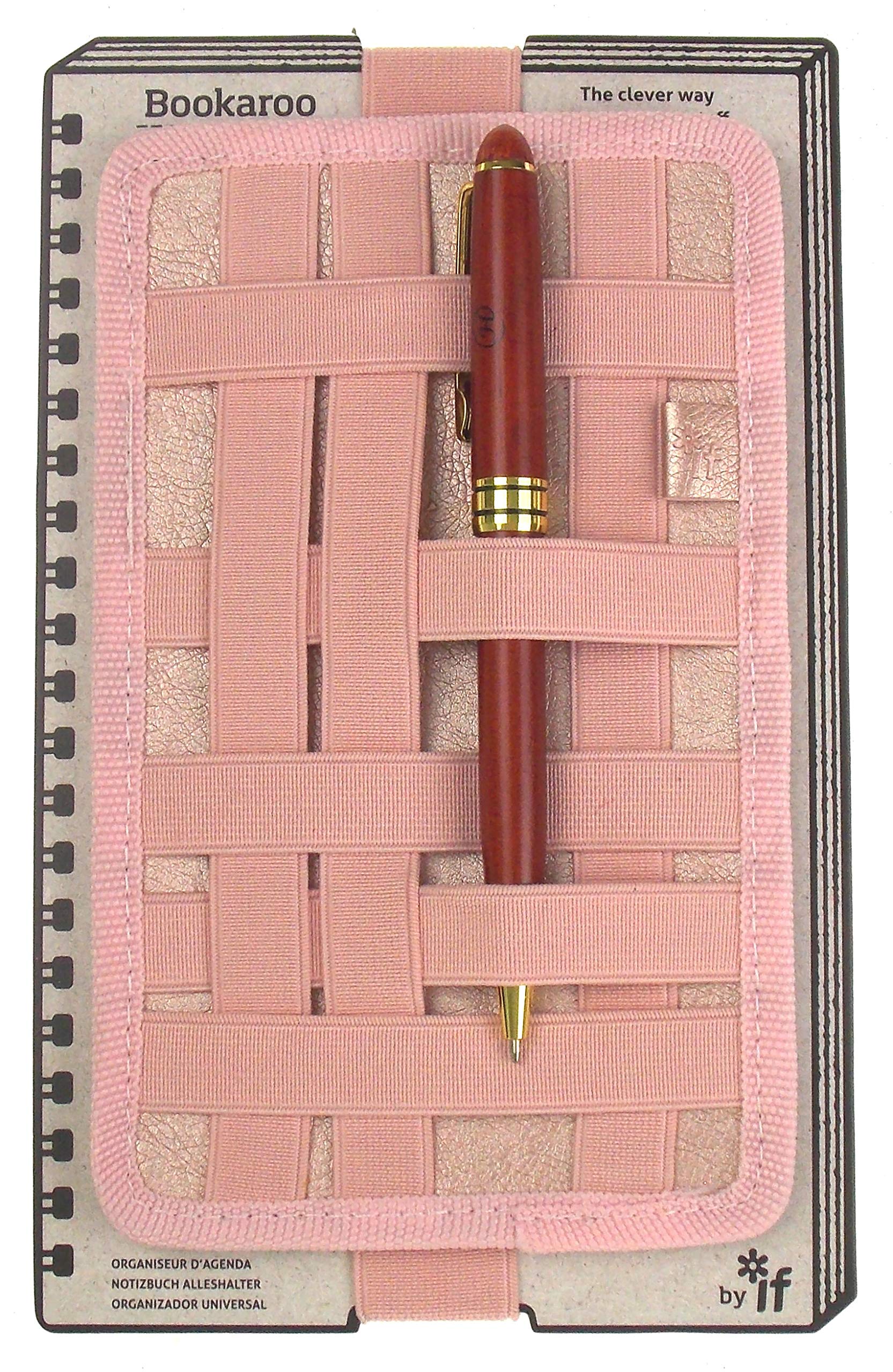 Hickoryville Rose Gold Bookaroo Notebook Tidy Milano Blanc Rosewood Pen Bundle