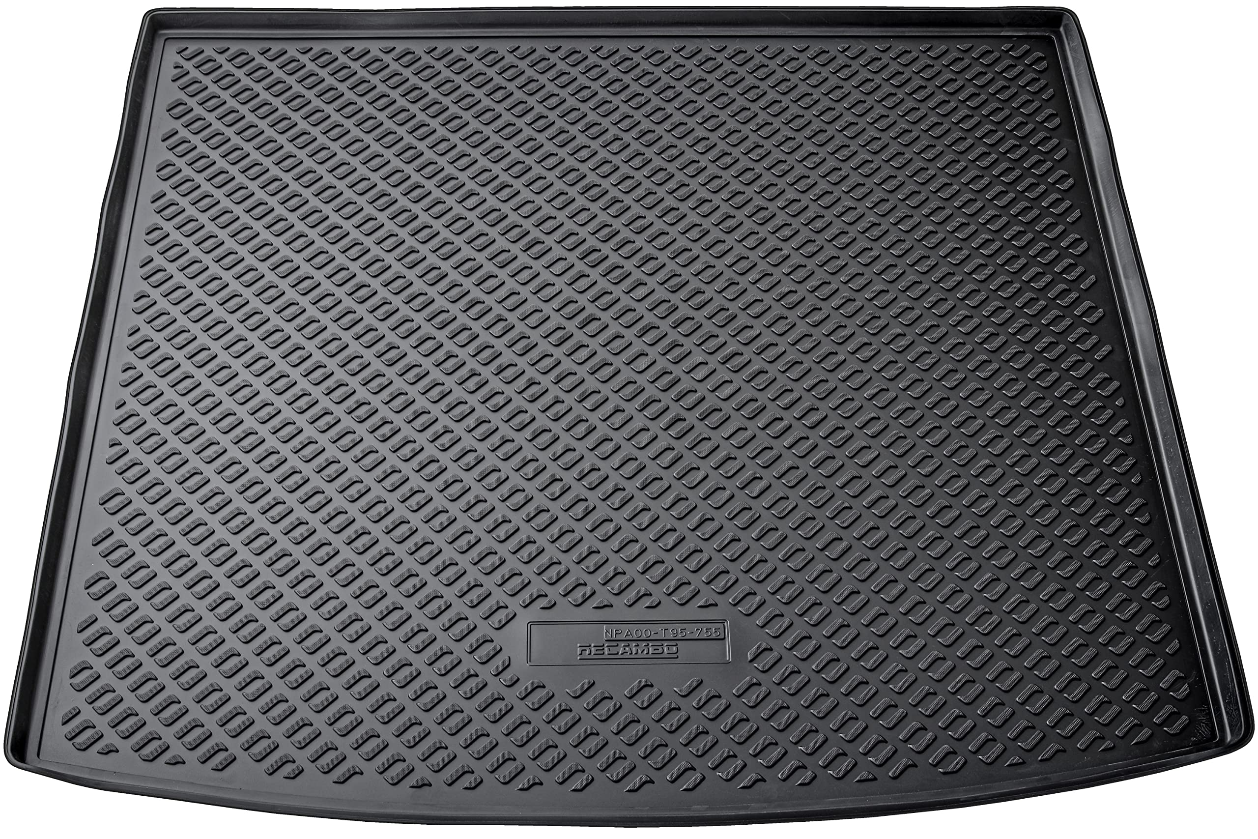 Recambo Alfombrilla de Goma para Maletero para Volkswagen Touran II | Tipo 5T1 | a Partir de 2015 | Ajuste Borde