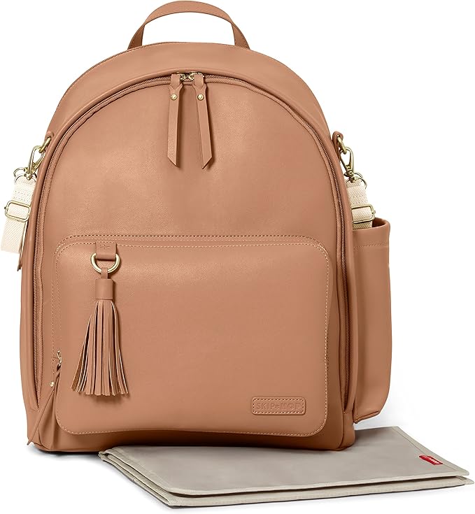 changing bolsa backpack leather