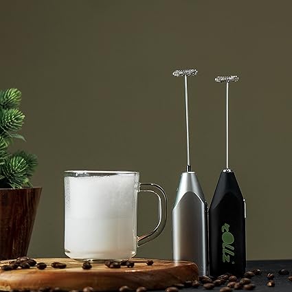 Rollz Frother (Handheld, Milk Mixer, Frother for Latte Coffee, Hand Blender, Make Sherbet,Yogurt,lassi or Cold Coffee)