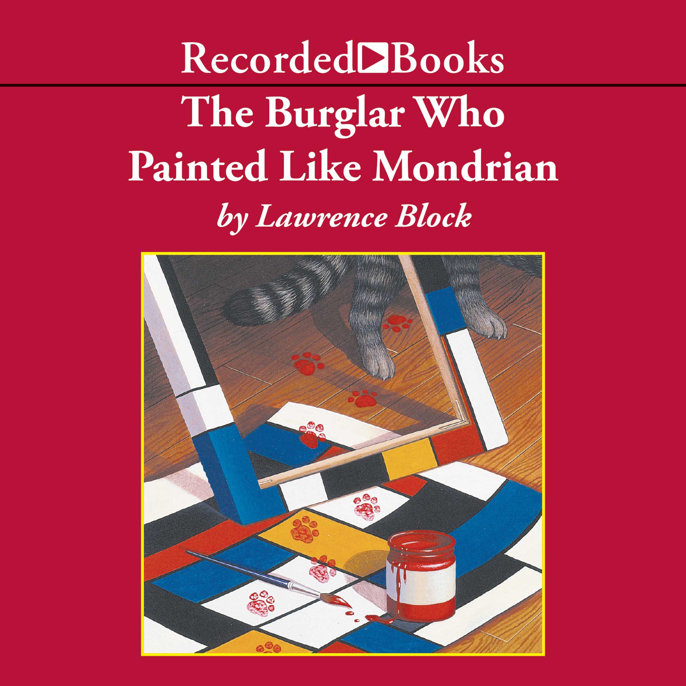 Cover art for The Burglar Who Painted Like Mondrian
