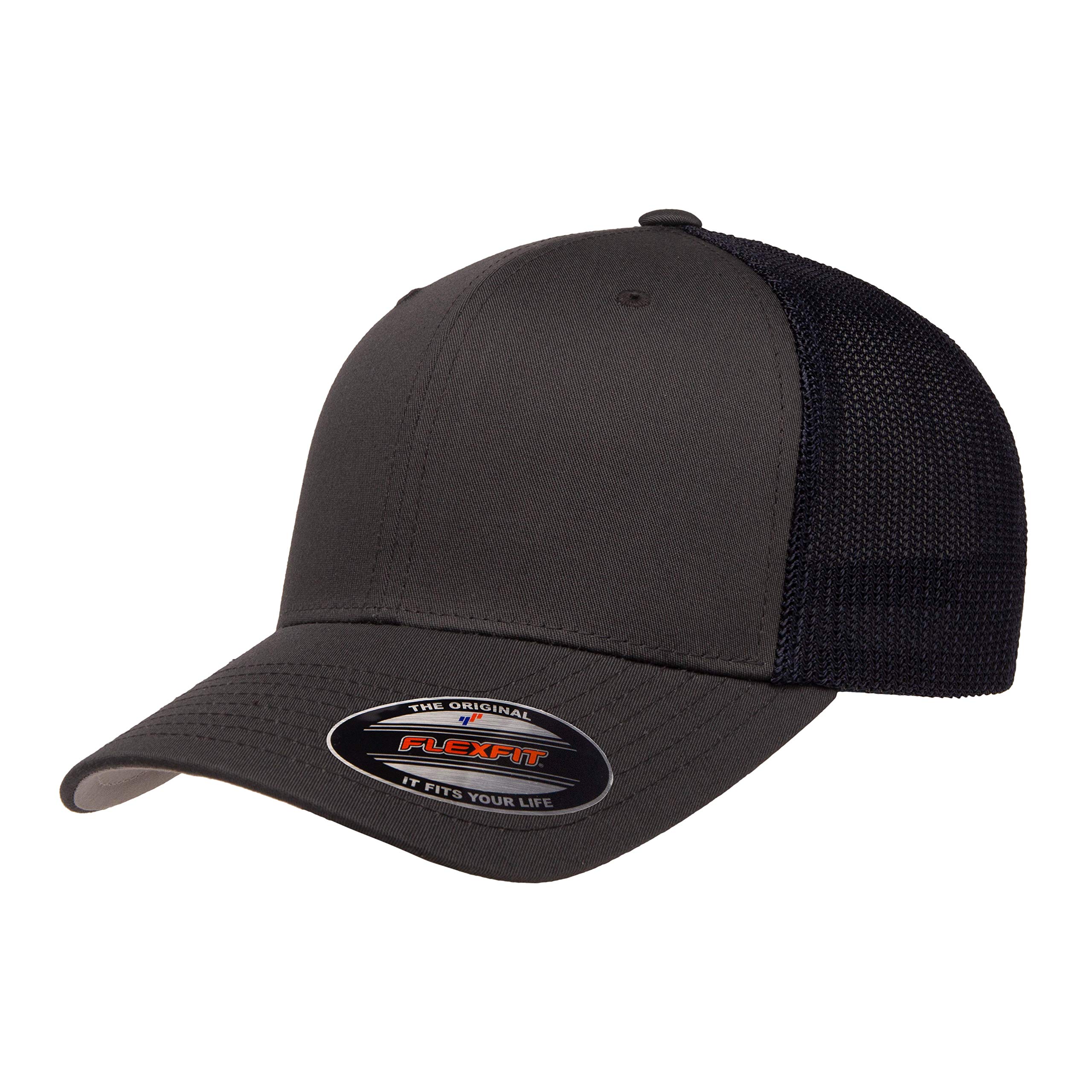 FlexfitUnisex Flexfit Trucker Mesh Fitted Cap - 2-Tone Cap