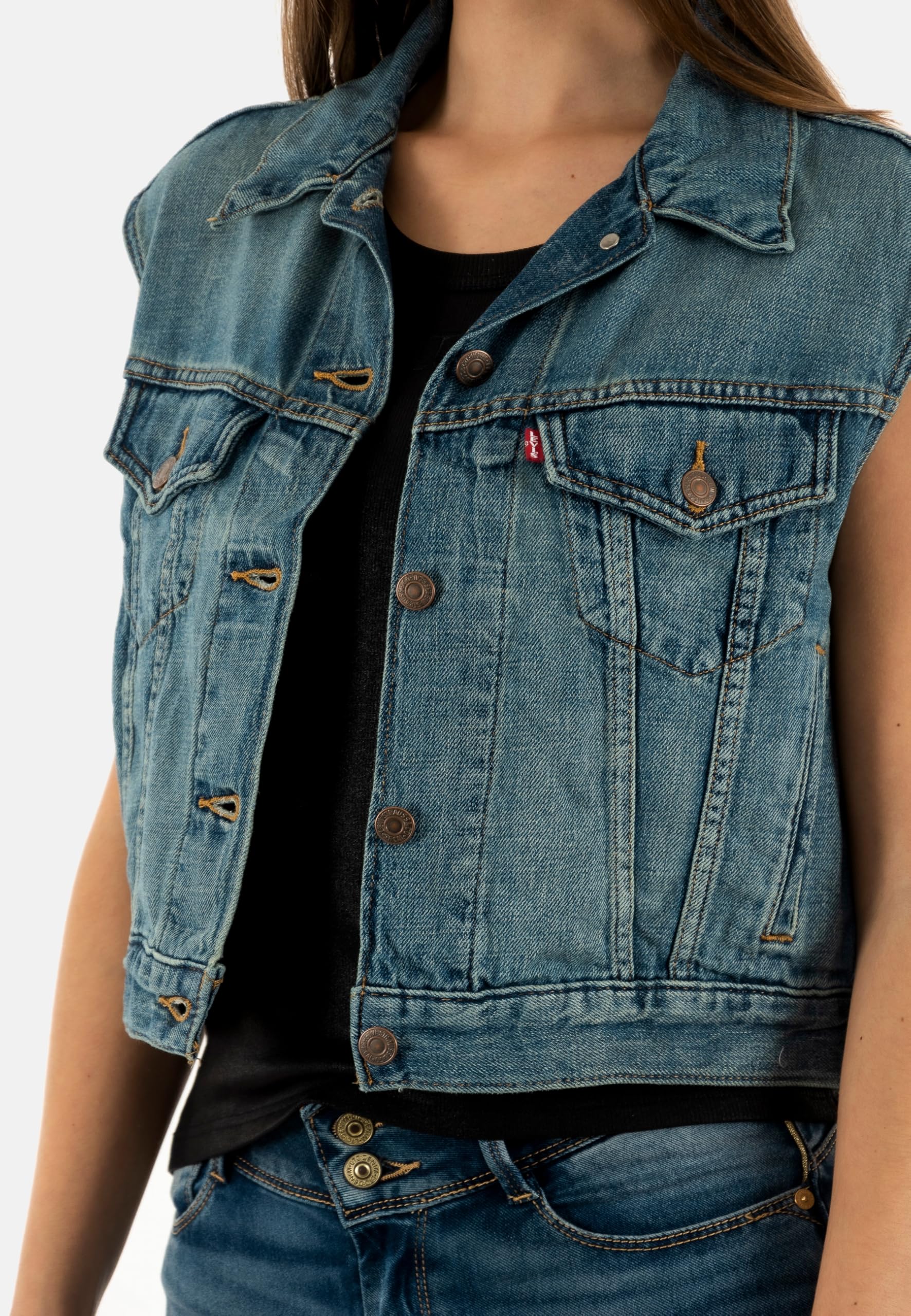 Levi's Shrunken 90s Chaleco Mujer