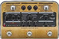 Vista 1 de Zoom AC-3 Creador acústico, DI acústico con restauración de tonos, modelado acústico, 9 efectos, compresión, sintonizador, reverberación