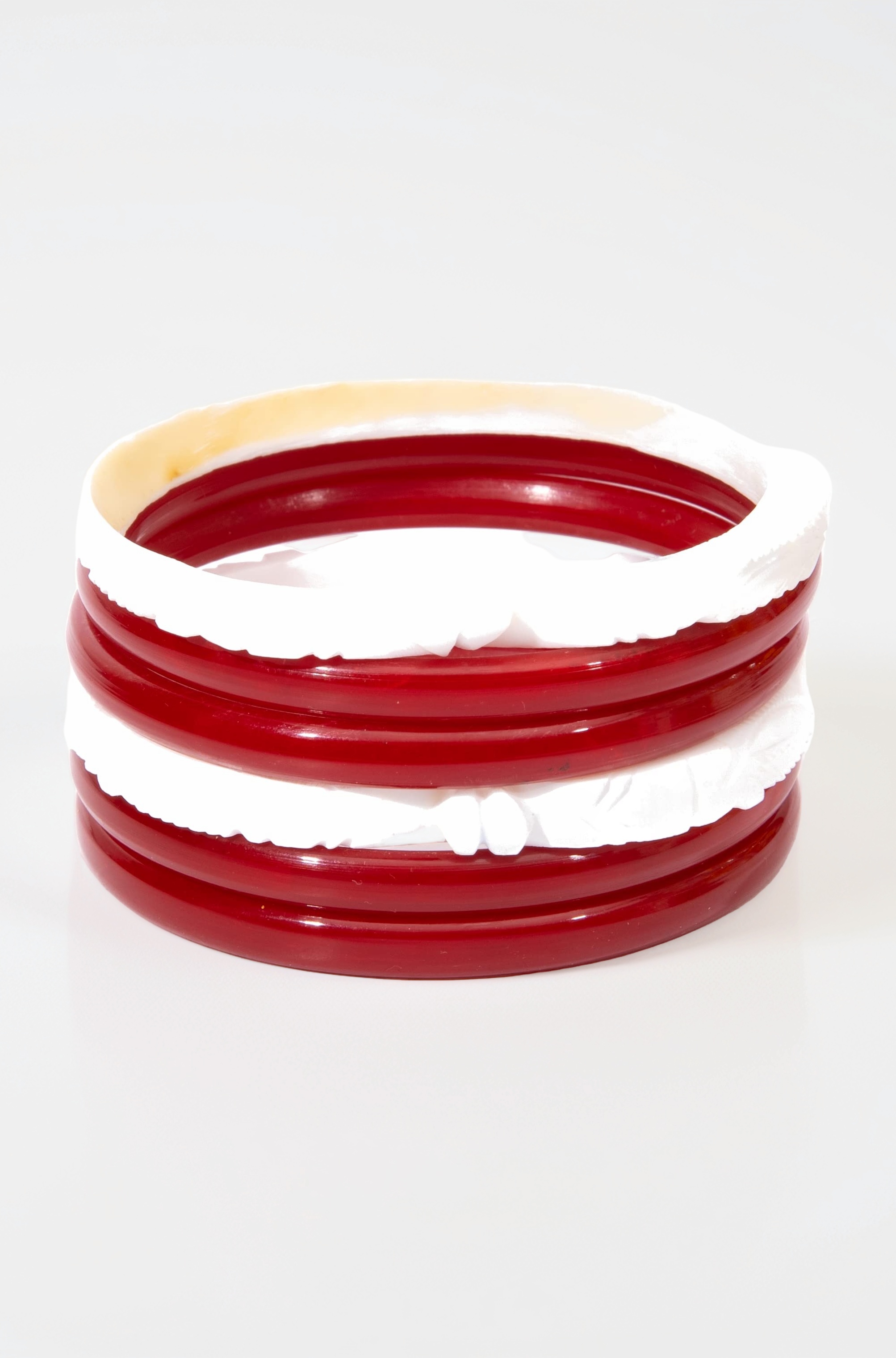 Swara Creations Original Shakha Pola Bangles 2.10 Size | Extra Large Size | Bengali bangles for Married women(6Pcs)