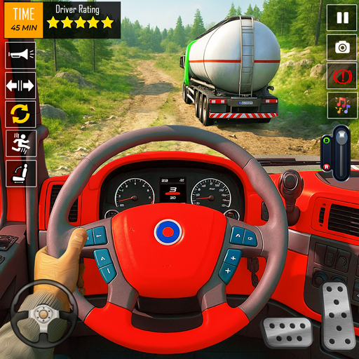 Cargo Oil Tanker Truck Simulator: Offroad Transport Trailer Driving Game