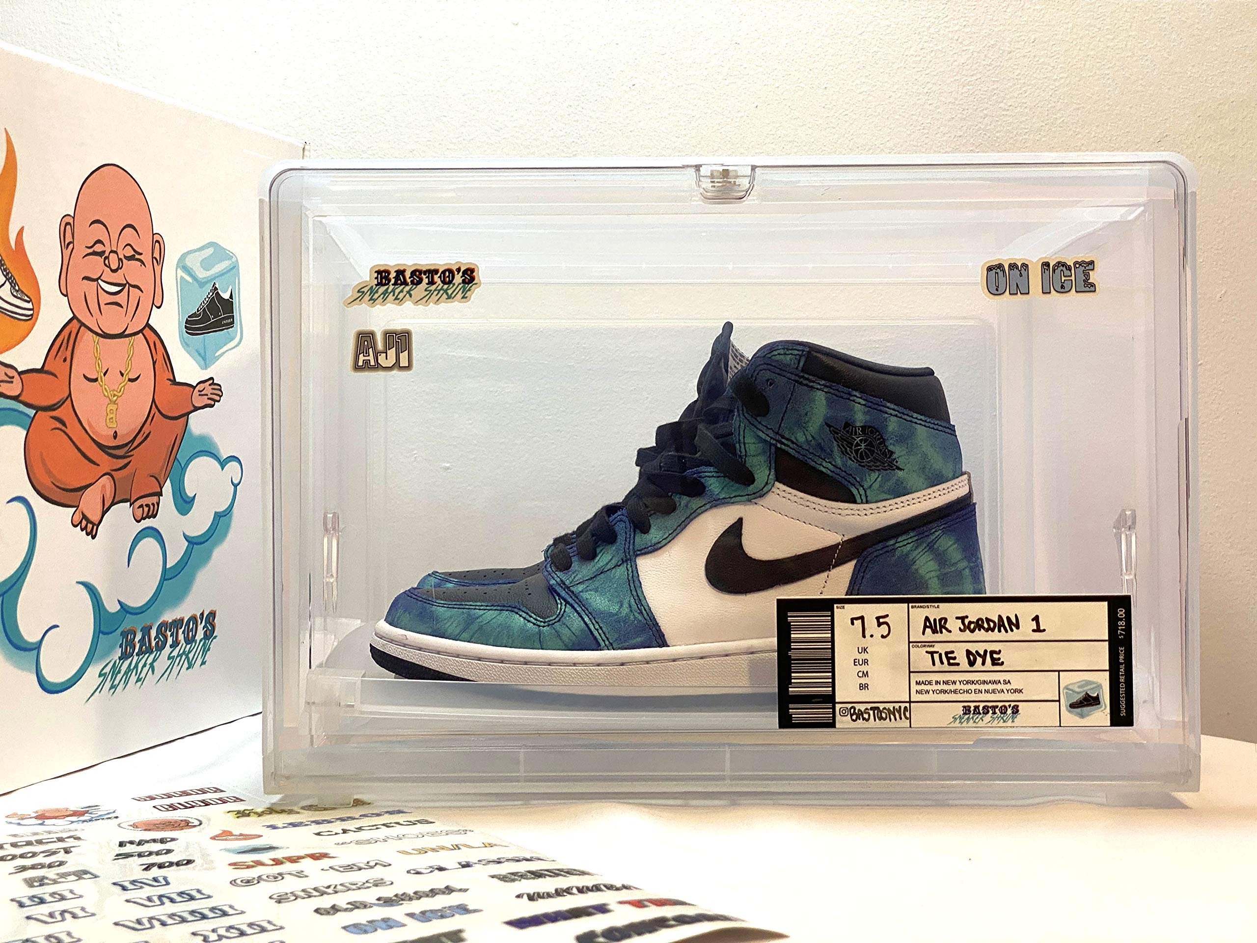 custom jordan shoe box drawer