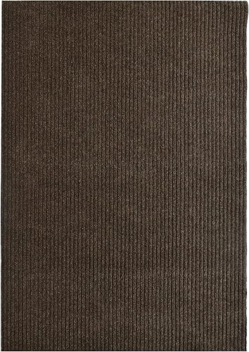 Miniatura 3 de Alfombra de corredor iCustomRug para interioresexteriores, muchos tamaños disponibles, Marrón