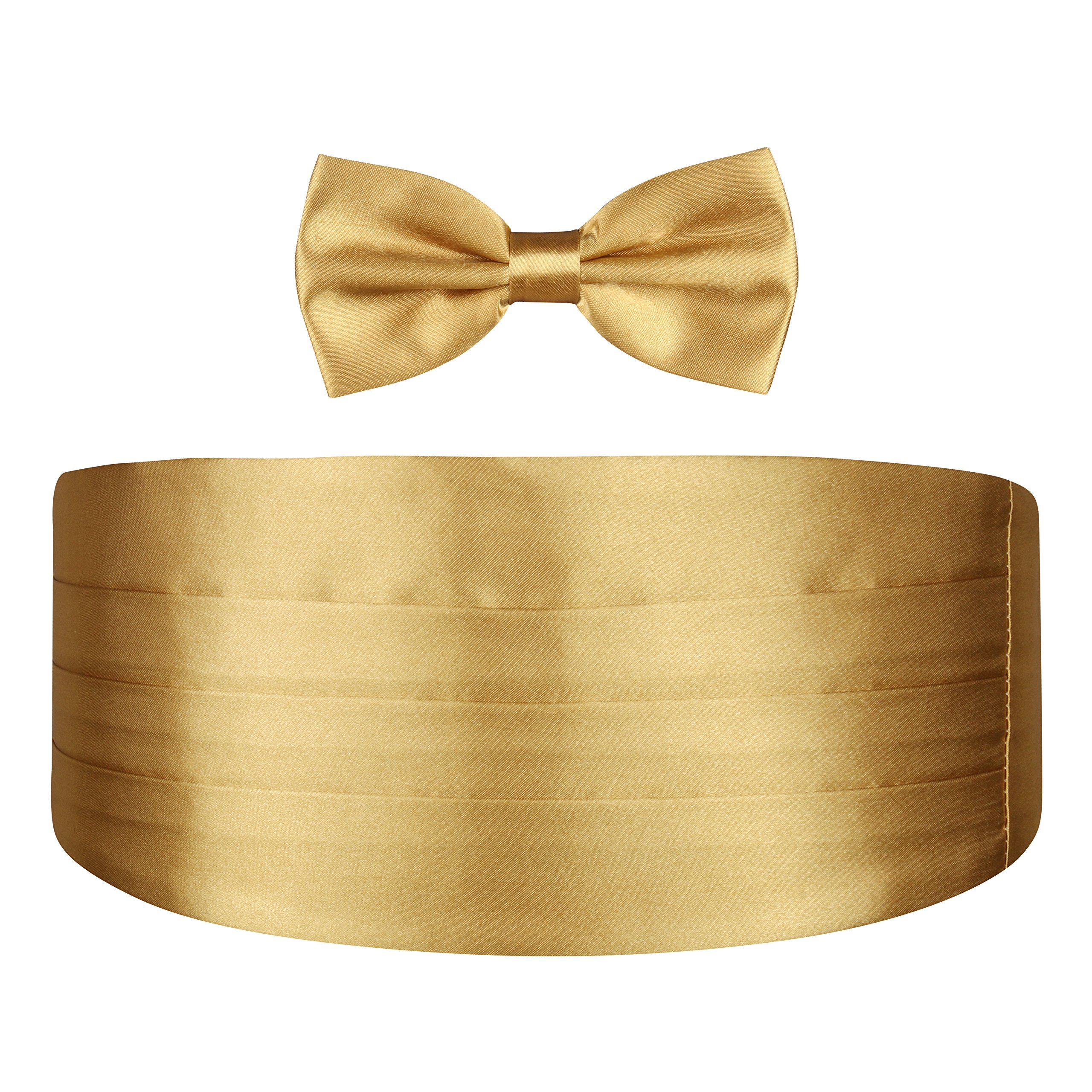 peluche Golden Cummerbund Set for Men-picture-15