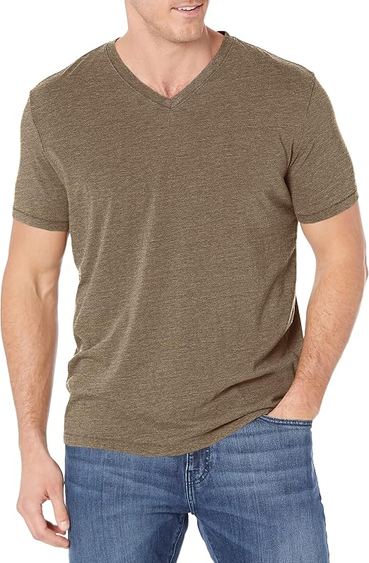 Venice Burnout V-Neck Tee Shirt 
