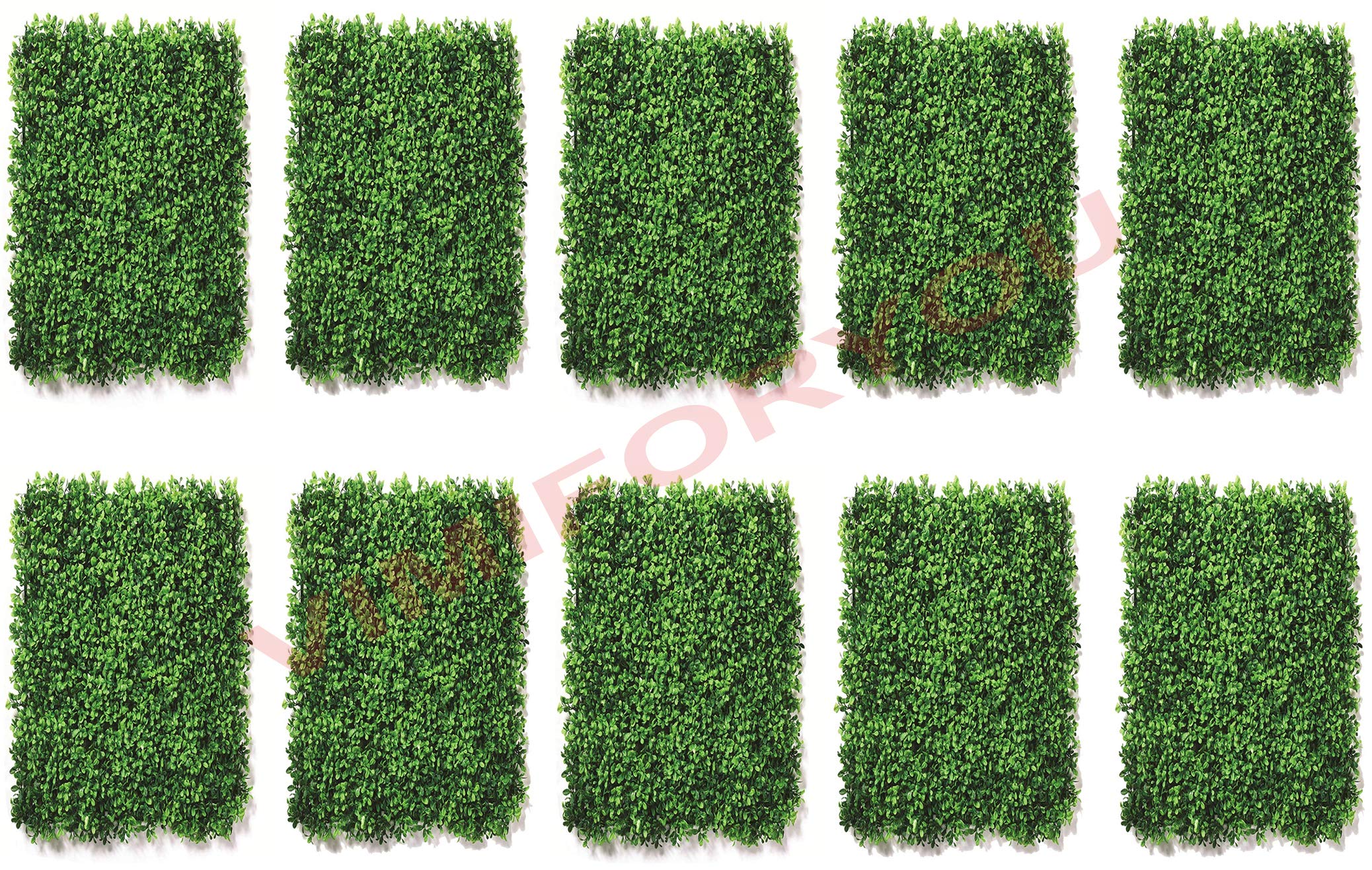 VIMIFORYOU Artificial Plants Wall Boxwood Hedge Grass Tiles (Pack of 10) for Roof D?cor Ceiling Decor Balcony Decor Wall Decor Greenery Panels Ivy Fence 40cm x 60cm (Pack of 10) (B08JWTTB6Y) Amazon Price History, Amazon Price Tracker