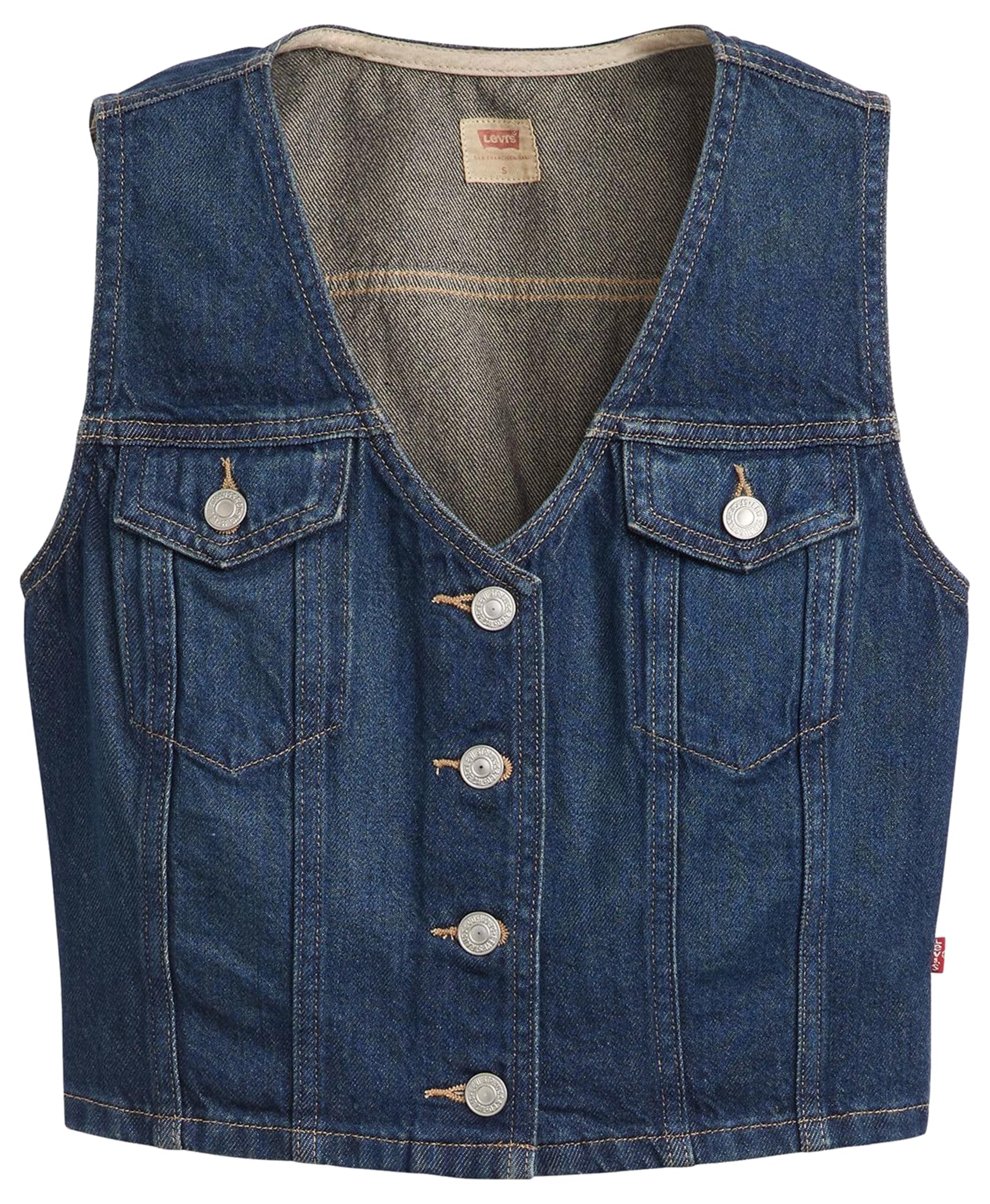 Levi's Damen Bella Denim Corset Top