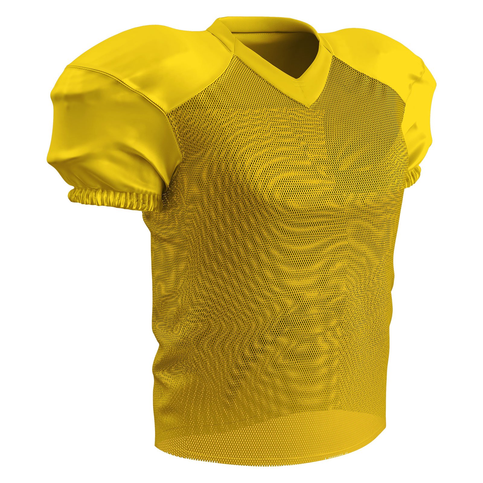 Champro Time Out Polyester Practice Football Jersey Gold